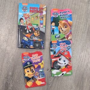 3/$8 (4) Paw Patrol Books